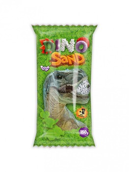 Встановлений для творчості Kinetic Sand Dino Sand DS-01, 150 грам (зелений) фото