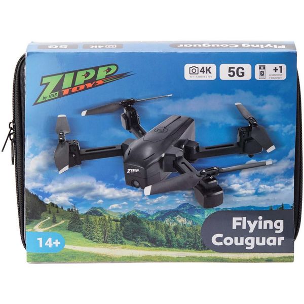 Квадрокоптер Flying Couguar Black ZIPP Toys X48G с камерой и дополнительным аккумулятором фото