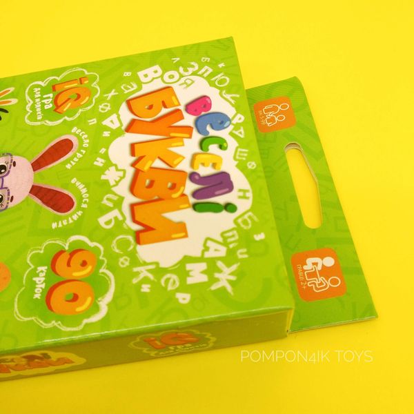 Настольная игра Веселые Буквы, Danko Toys фото