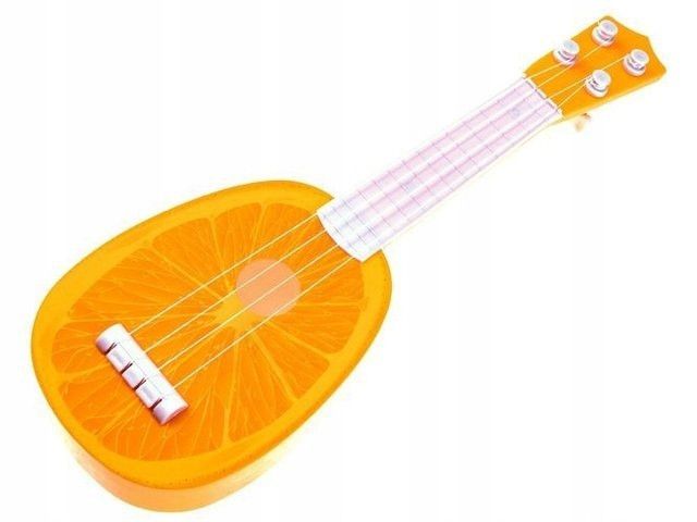 Іграшки для іграшок Guitar Toy Fan Wingda 819-20, 35 см (помаранчевий) фото