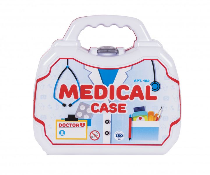 Игровой медицинский набор 182OR в чемодане фото