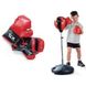 Детский боксерский набор на стойке MS 0331 с перчатками фото 2 из 2