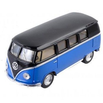 Модель автобус KT5376W Volkswagen T2 BUS Синій фото
