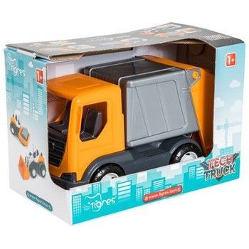 Игрушечная машинка Городских служб "Tech Truck" 39477, 3 вида (Мусоровоз) фото