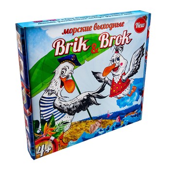 Настільна гра "Морські вихідні Brik and Brok" 30202 рус фото
