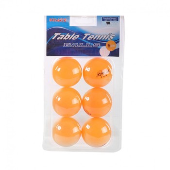 Набор теннисных мячей E33347 6 шт 40 мм (Оранжевый) фото