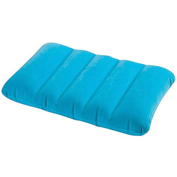 Надувная подушка для плаванья или путешествий 68676 водоотталкивающая (Голубая) фото