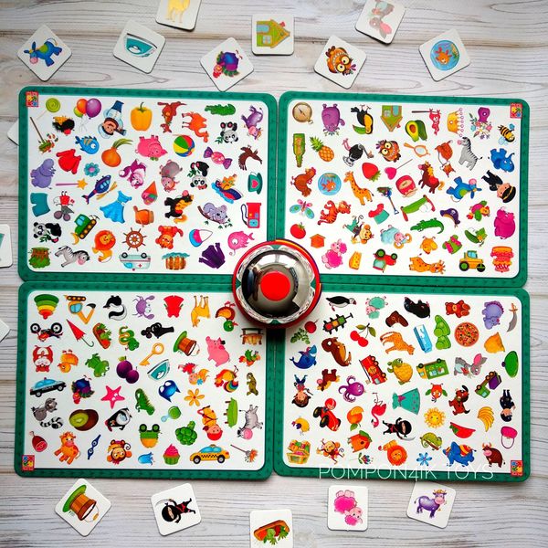 Настільна гра для дітей Гостре око, Vladi Toys фото
