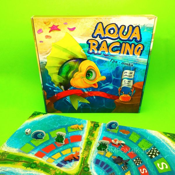 Настольная игра Aqua racing (Аква гонка), Strateg фото