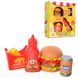 Детский игровой набор продуктов Фастфуд 699-24 с кетчупом фото 1 из 3