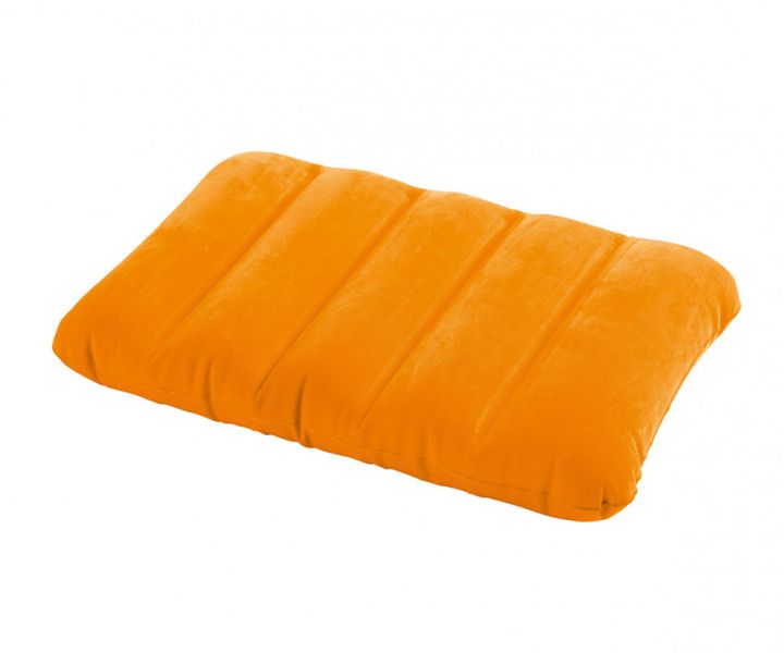 Надувная подушка для плаванья или путешествий 68676 водоотталкивающая (Оранжевая) фото