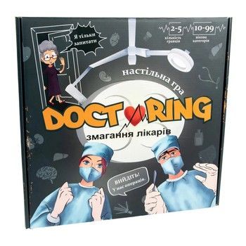 Настольная игра "Doctoring - соревнование врачей" Strateg 30916 укр фото