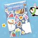 Набір дитячих настінних наклейок "Сніговик і його друзі" DoDo 300300 фото 1 з 3