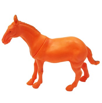 Фигурки домашних животных N 588-2 12 см (Лошадь Оранжевая) фото