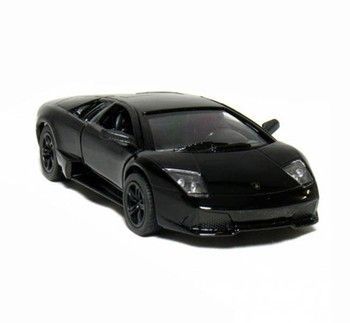 Игрушечная коллекционная модель LAMBORGHINI MURCIELAGO LP640 KT5317W, инериционная (Черный) фото