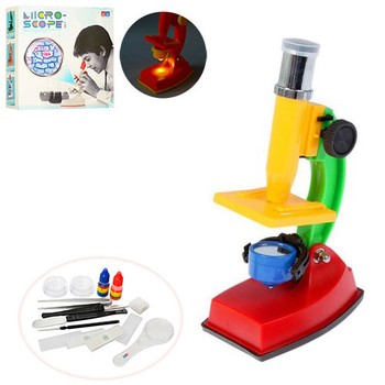 Игровой набор Микроскоп 3102C с аксессуарами (Разноцветный) фото