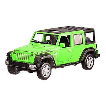 Дитяча машинка металева Jeep Wrangler Rubicon АВТОПРОМ 6616 масштаб 1:32 (Зелений) фото