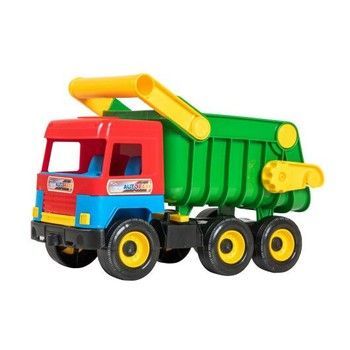 Игрушечный самосвал "Middle truck" 39222 кузов открывается Зелёный фото