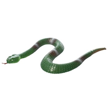Игрушка змея Y16 погремушка, 25 см (Зеленый) фото