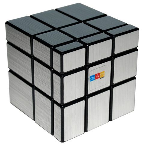 Кубик рубика серебряный Smart Cube SC351 Зеркальный фото