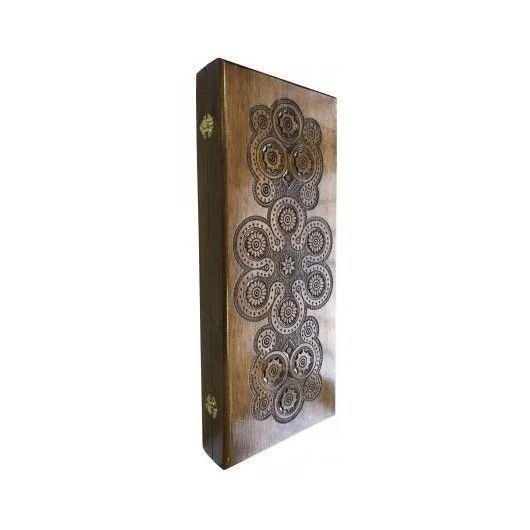 Нарды деревянные ручной работы Backgammon 1 NR - 5244, 32 фишки двух цветов фото