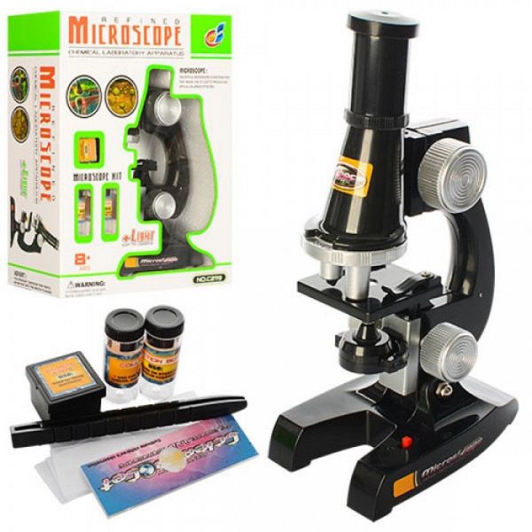 Мікроскоп іграшковий C2119M з аксесуарами фото