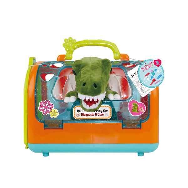 Набор доктора с Динозавром T803-6 чемодан-переноска с аксессуарами фото