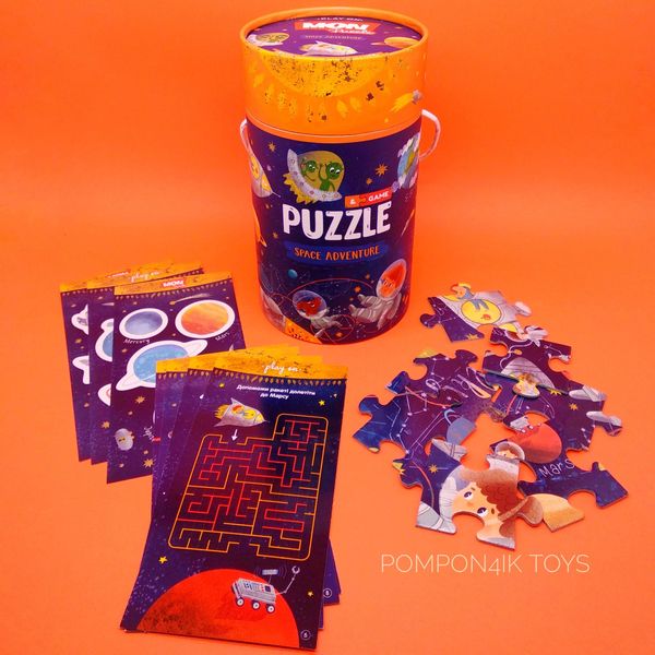 Пазл и игра Космическое приключение, Mon Puzzle, Dodo фото