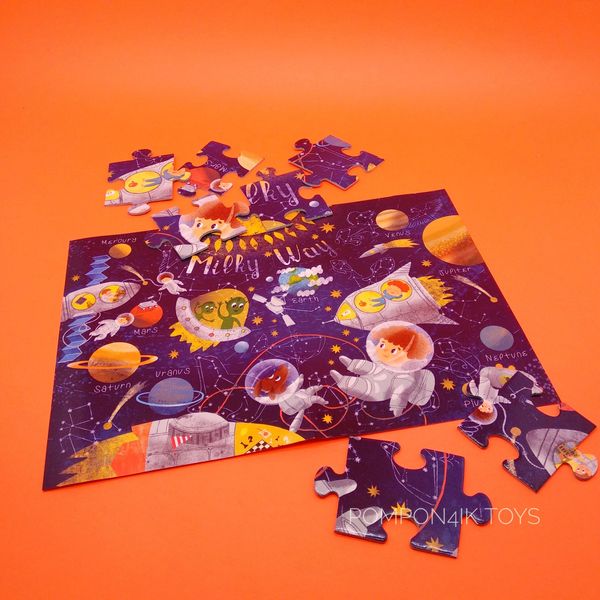 Пазл та гра Космічна пригода, Mon Puzzle, Dodo фото