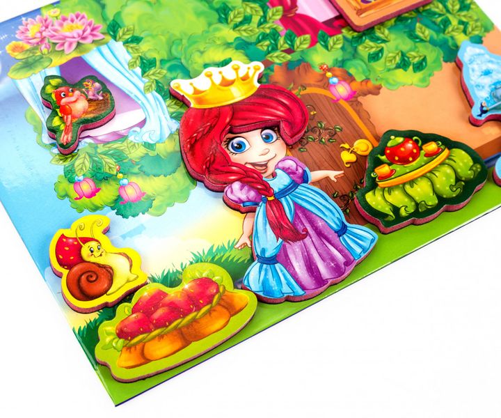 Дитяча настільна гра "Полунична принцеса" RK2070-03 магнітна фото