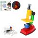 Детский игрушечный микроскоп с аксессуарами 3102C (Разноцветный) фото 2 из 7