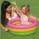 Дитячий надувний басейн Веселка 61 см Intex 57107 фото 1 з 10
