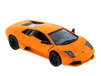 Игрушечная коллекционная модель LAMBORGHINI MURCIELAGO LP640 KT5317W, инериционная (Оранжевый) фото