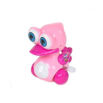 Заводна іграшка "Каченя" 6630 (Рожевий) фото
