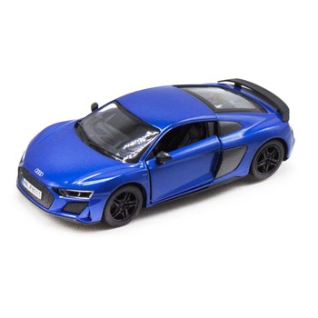 Машинка металева інерційна Audi R8 Coupe 2020 Kinsmart KT5422W 1:36 (Синій) фото