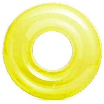 Детский надувной круг 59260(Yellow) желтый 76см фото