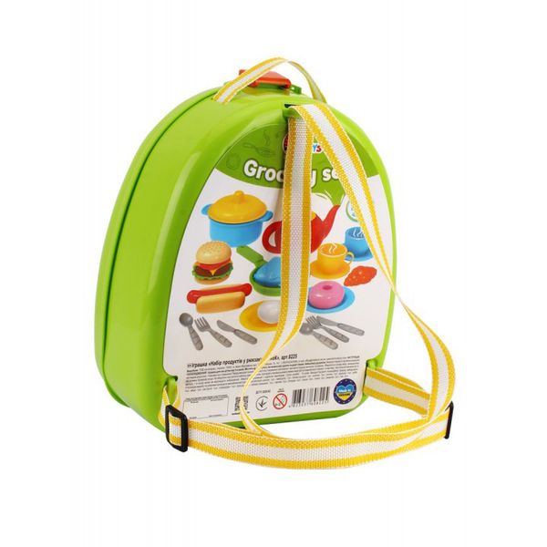 Дитячий Набір продуктів ТехноК 8225TXK в рюкзаку фото