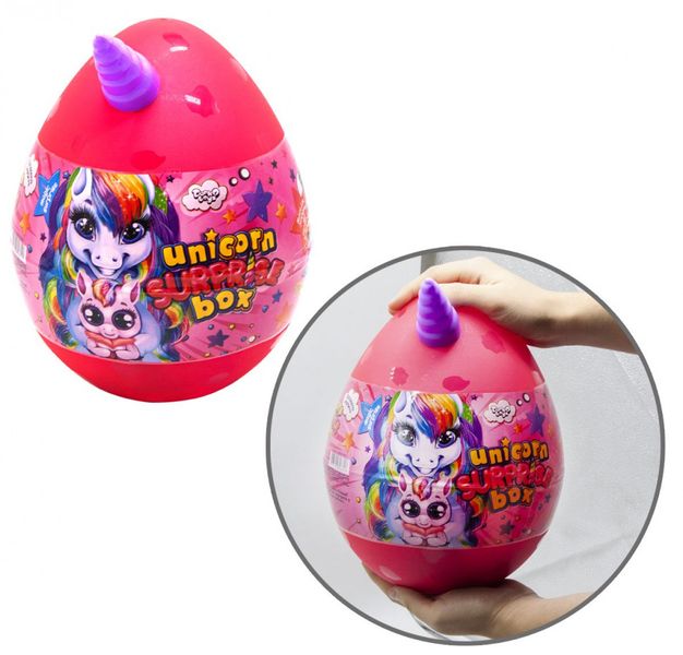Набор для творчества в яйце "Unicorn Surprise Box" USB-01-01U для девочки (Розовый) фото