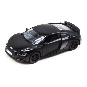Машинка металева інерційна Audi R8 Coupe 2020 Kinsmart KT5422W 1:36 (Чорний) фото