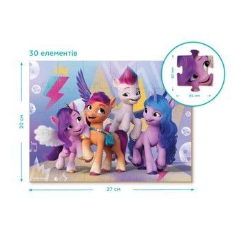 Дитячі Пазли My Little Pony "Пригоди з подружками" DoDo 200306 30 елементів фото
