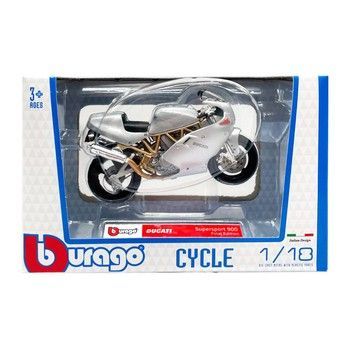 Детская модель Мотоцикла "Ducati SuperSport 900" Bburago 18-51030-14 масштаб 1:18 фото