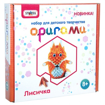 Модульное оригами "Лисичка" 203-11 рус фото