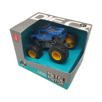 Машина металева 149A, коробка 12*9*9см (Синій) фото