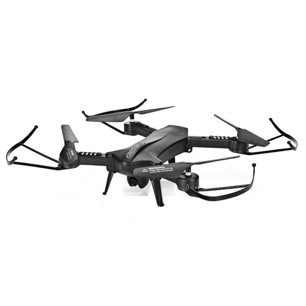 Квадрокоптер дрон радиоуправляемый с камерой HD 720P и WIFI Lishitoys L6060W (Черный) фото