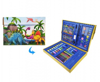 Дитячий набір для малювання MK 3226 у валізі (динозаври) фото