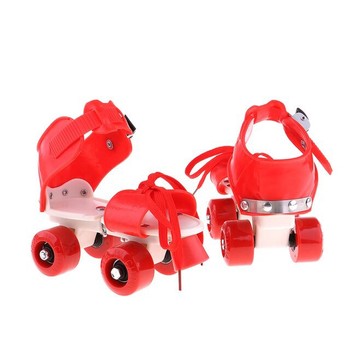 Квадровые ролики Profi MS 0053 4 колеса, раздвижные размер (27-30) (Красный) фото