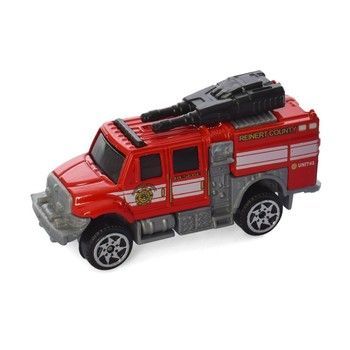 Машина детская "Пожарная спецтехника" 7525F-6, 1:64 фото