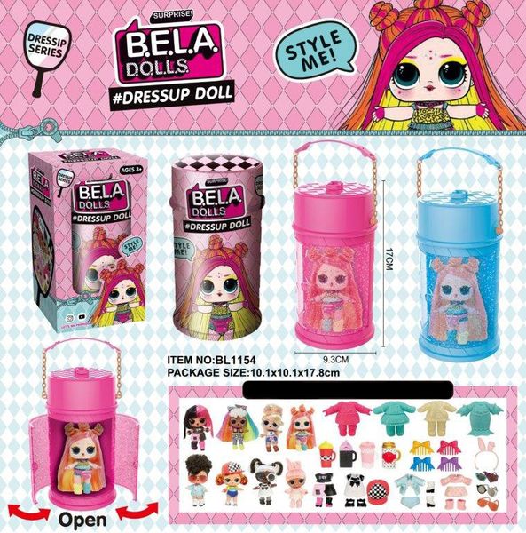 Лялька лялечки BELA BL1154 в гаманці фото