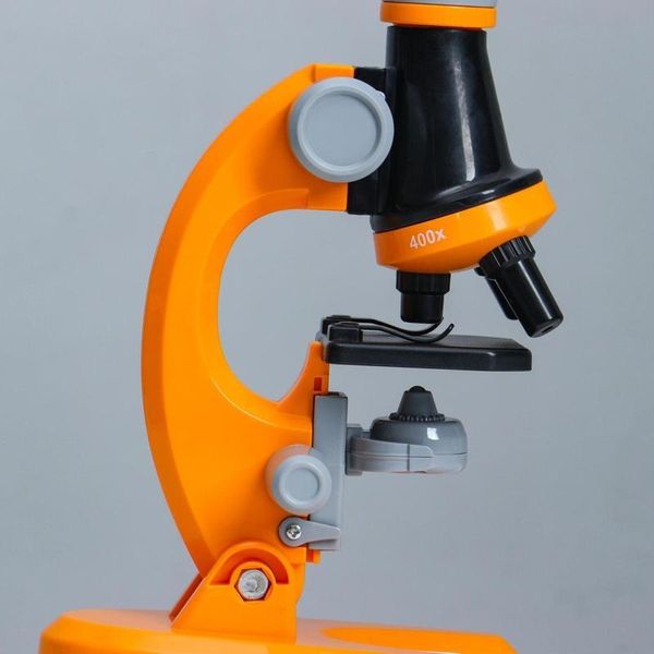 Игрушечный детский микроскоп SK 0026 (Оранжевый) фото