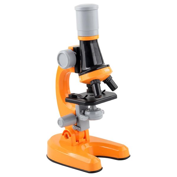 Игрушечный детский микроскоп SK 0026 (Оранжевый) фото